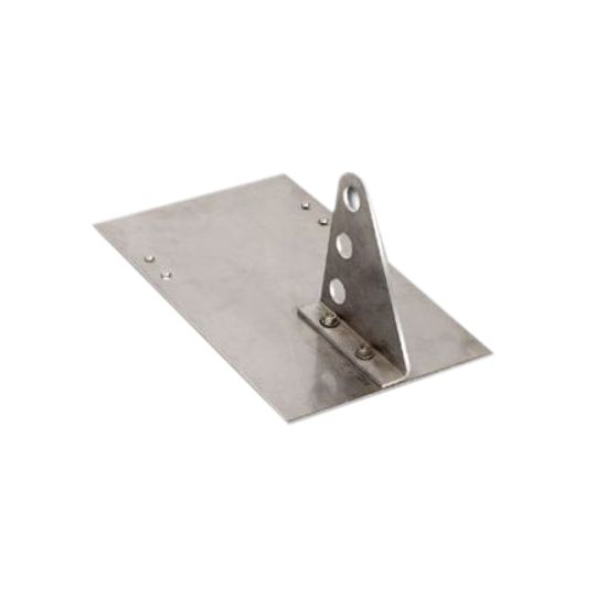 Alpine SnowGuards Two Pipe Bracket Aluminum Snow Guard with Stainless Steel Base Plate