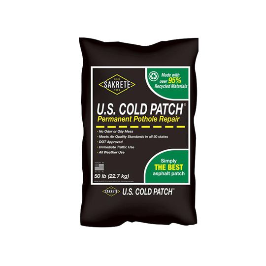 Sakrete U.S. Cold Patch Pothole Repair - 50 Lb. Bag