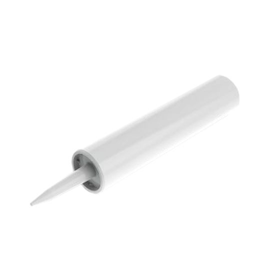 Albion Dispensing Solutions 1/10 Gallon Empty Plastic Cartridge with Fixed Nozzle