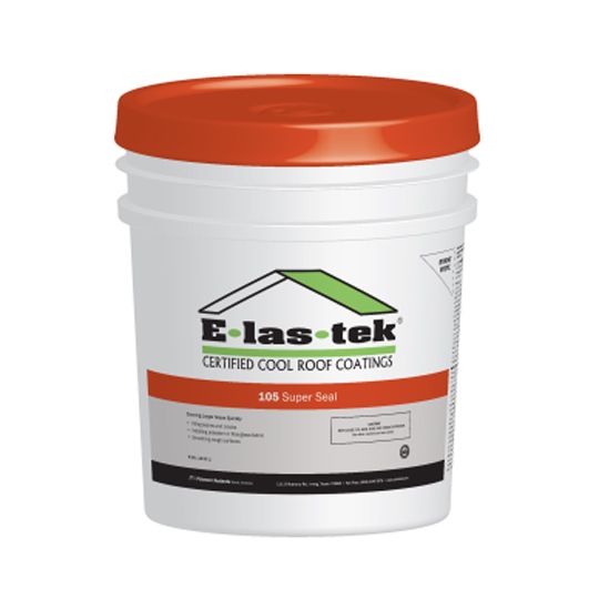 E-Las-Tek 105 Super Seal - 5 Gallon Pail — ETS105SSWHG5