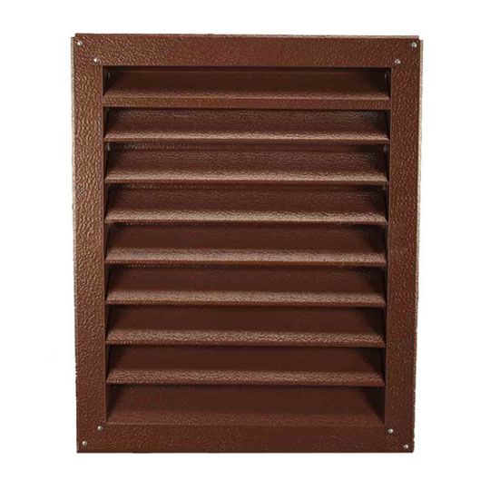 Lomanco 14" x 18" 100-Series Square Flush Mount Gable Louver — LOM1001418M