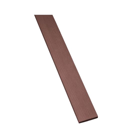 Allura 4/4" x 3" x 12' Reversible Woodgrain/Smooth Fiber Cement Trim — PFCAFCT44312AR