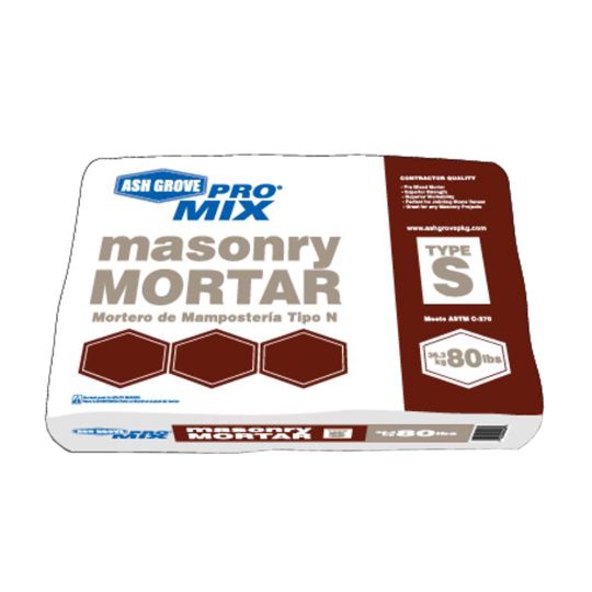 Ash Grove Packaging Corp. Pro Mix Masonry Cement - Type S