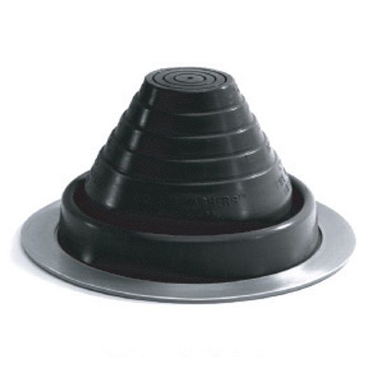 Champion Metal of Washington Flashers #2 Reg Roof Jack Pipe Boot 1-3/4" - 3-1/4" — Commercial Flashings — CM12BF134314