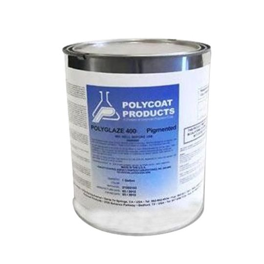 Polycoat Products Polyglaze 400 (340 Voc) Aliphatic Polyurethane Topcoat - 1 Gallon Can