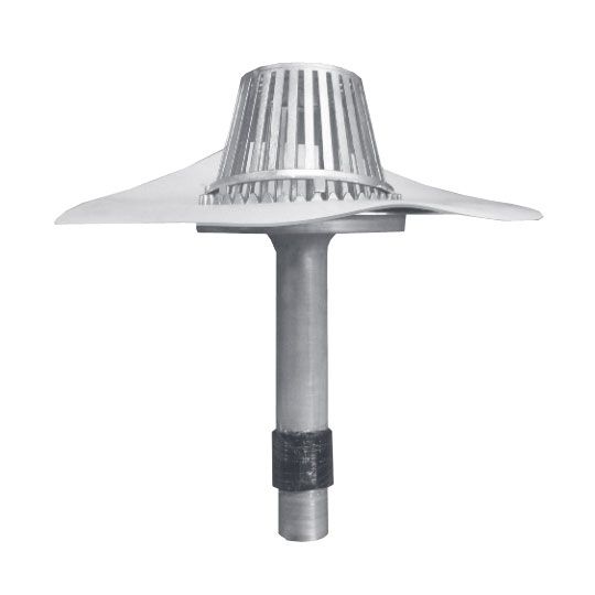 GAF EverGuard TPO Drain Insert with Clamp Ring - Retrofit — Ventilation and Drainage — GAFTD145