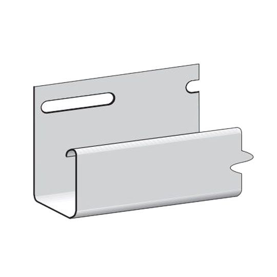 CertainTeed Siding 5/8" Pocket J-Channel - Matte Finish — CERJ58BLK