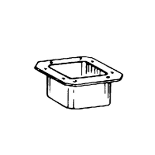 ATAS International 3" x 4" Outlet Tube