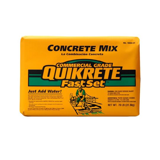 Quikrete FastSet Concrete Mix - 50 Lb. Bag