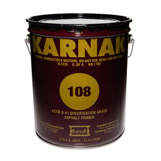 Karnak #108 Asphalt Primer - 5 Gallon Pail