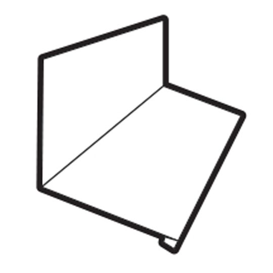 American Building Components (LG-107) 29 Gauge Denver Endwall Flashing