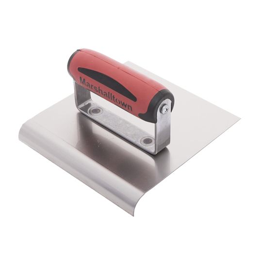 Marshalltown 6" x 6" Straight End Stainless Steel Edger
