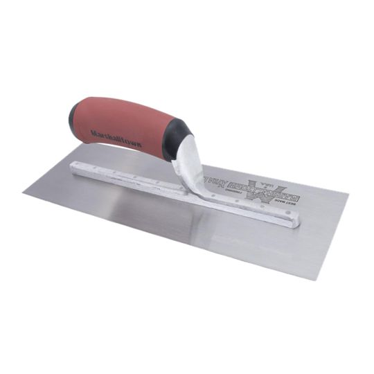 Marshalltown 12" x 5" Finishing Trowel with Curved DuraSoft Handle