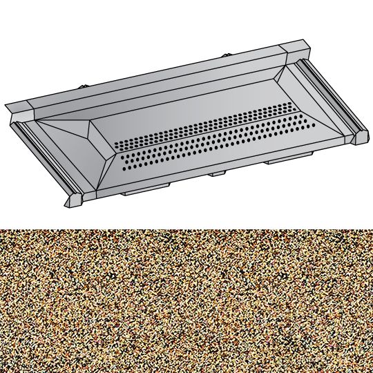 Unified Steel EZ-Vent Pine-Crest Shake — Metal Roofing — BOREZVPCCB