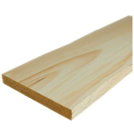 Snavely Forest Products 1" x 8" x 12' Ponderosa Pine