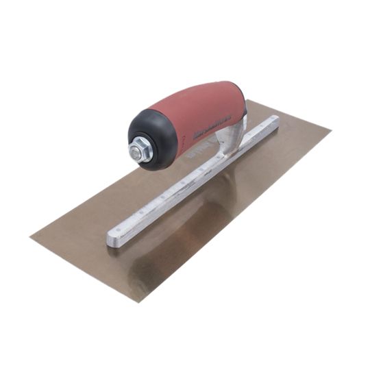 Marshalltown 13" x 5" Xtralite Golden Stainless Steel Finishing Trowel