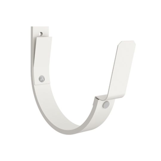 Nordic Steel Gutters 6" Steel Fascia Hanger with Tab — NODHFT6001AW
