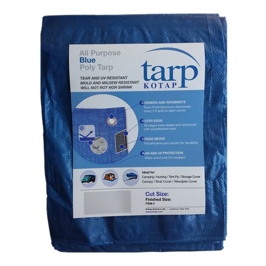 Kotap America 10' x 20' All-Purpose Poly Tarp