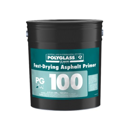 Polyglass Pg 100 Fast-Drying Asphalt Primer — POLPG100APG5