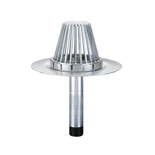 TRI-BUILT Aluminum Hercules RetroDrain with 24" Stem — Ventilation and Drainage — TRISPT3A24TRI
