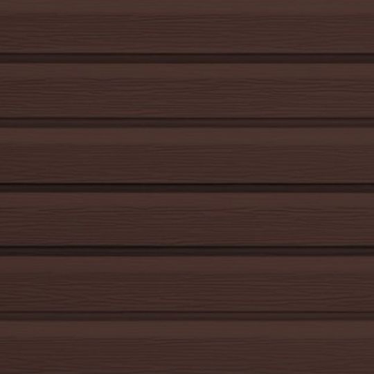 Edco Products Double 5" Steel-KoreDutchlap Steel Siding - PVC Finish — EPISD5DL1012RUB