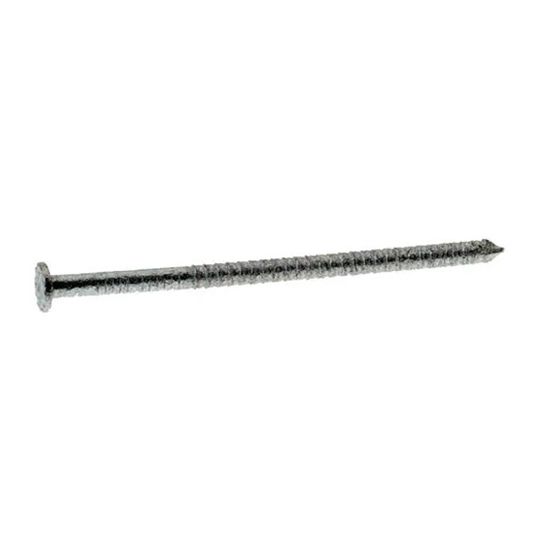 PrimeSource 2-1/2" (8d) Ring Shank Hot-Dipped Galvanized Deck Nails - 5 Lb. Box