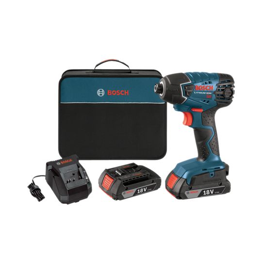 Bosch 1/4" 18V Cordless Impact Driver Kit