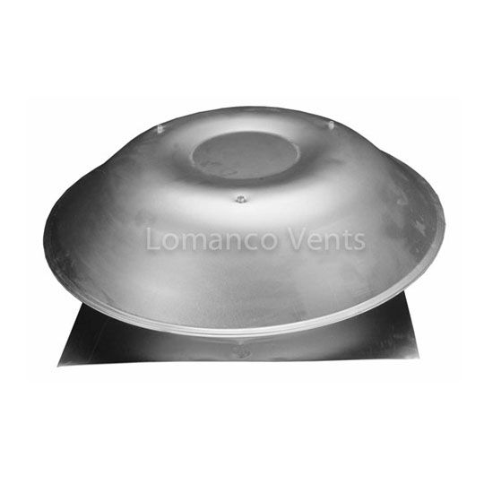 Lomanco 135-Series Dome Static Roof Louver — Ventilation and Drainage — LOM135MF