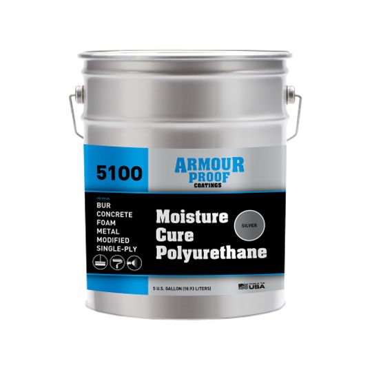 United Asphalt (New Jersey) Armour Proof AP-5100 Moisture Cure Polyurethane Coating - 5 Gallon Pail