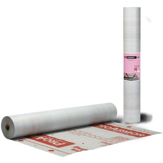Owens Corning ProArmor Synthetic Roof Underlayment with Slip-Resistant Fusion Back Coating Technology