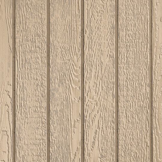 LP 76 Series Cedar Texture Primed Panel with 8" O.C. Grooves Engineered Wood Siding