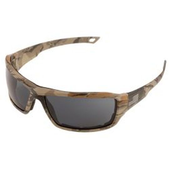 ERB Industries Model 18042 Live Free Safety Glasses Camo Aussie Gray