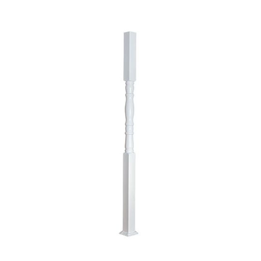 L.B. Plastics 5" x 5" x 108" Plantation Porch Post