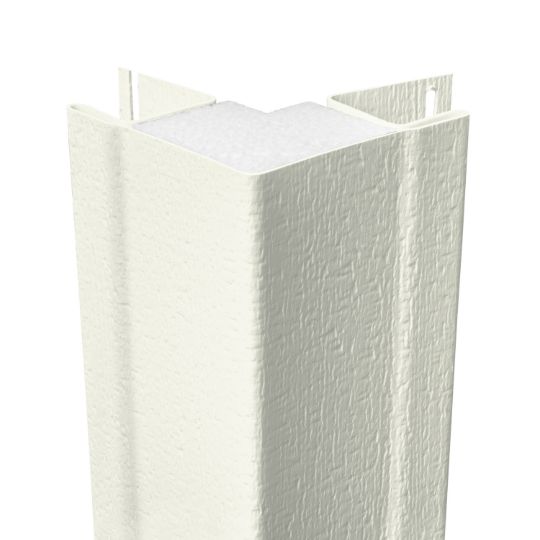 CertainTeed Siding 1-1/4" x 10' CedarBoards Insulated Outside Cornerpost with Foam Insert - Woodgrain Finish — CEROSCPINSCSB