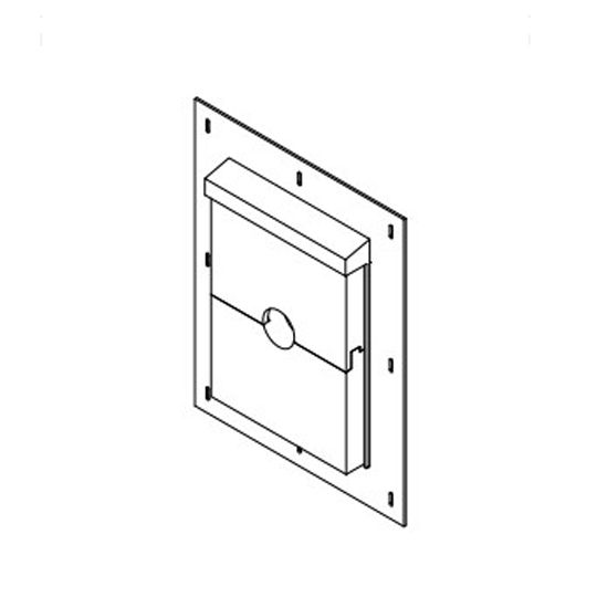 Wausau Supply 6" x 9" Diamond Kote RigidMount Split Mount Block — WSU69SRMFG