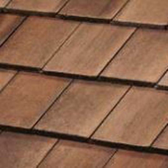 Newpoint Saxony Slate 90° Rake Tile — MNRSL6464RASCA