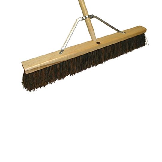 The Brush Man 36" Floor Sweep with Palmyra Fill & Heavy-Duty Leg Brace