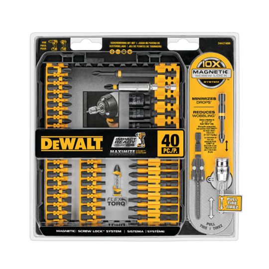 DeWalt 40-Piece Impact Ready Screwdriving Bit Set