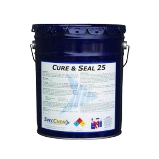 SpecChem Cure & Seal 25 Acrylic Polymer - 5 Gallon Pail