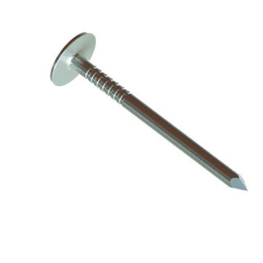 Clendenin Bros Stainless Steel Roofing Nails - Smooth Shank