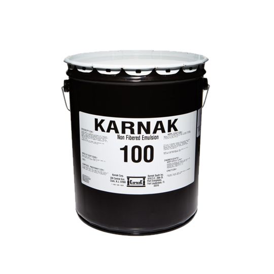 Karnak #100 Non-Fibered Emulsion Dampproofing with Asphalt - 5 Gallon Pail