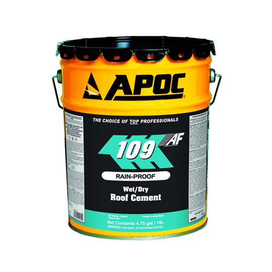 APOC 109 Rain-Proof Wet/Dry Roof Cement — Adhesives, Caulks & Sealants — GHOAP109G5