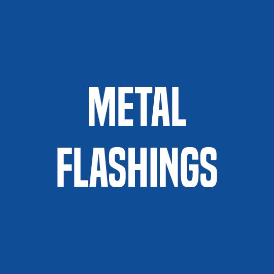 Metal Flashings 32 Gauge x 8" x 8" Flat Shingles - Bundle of 100