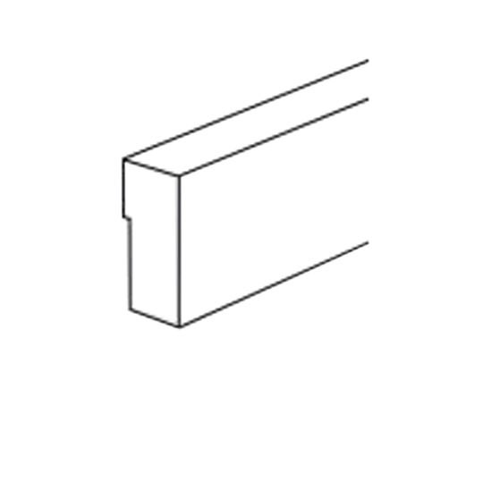 CertainTeed Siding 5/4" x 4" x 18' Restoration Millwork Trimboard - Smooth with Cut-Out