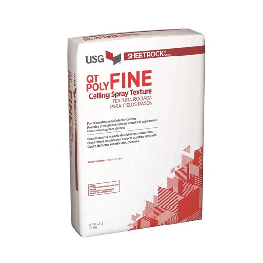 U.S. Gypsum Qt Poly Ceiling Spray Fine Texture