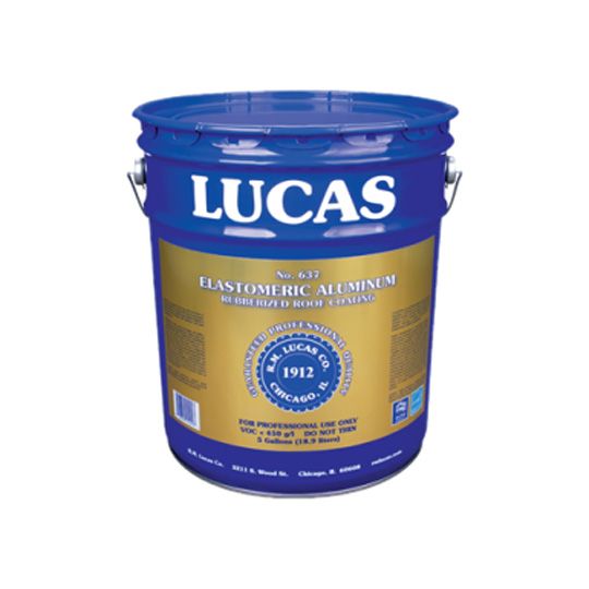 RM Lucas Elastomeric Aluminum Roof Coating - 5 Gallon Pail