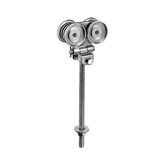 MWI Components R38T9 Square Track Ball Bearing Trolley With Bolt (Pair) MP1