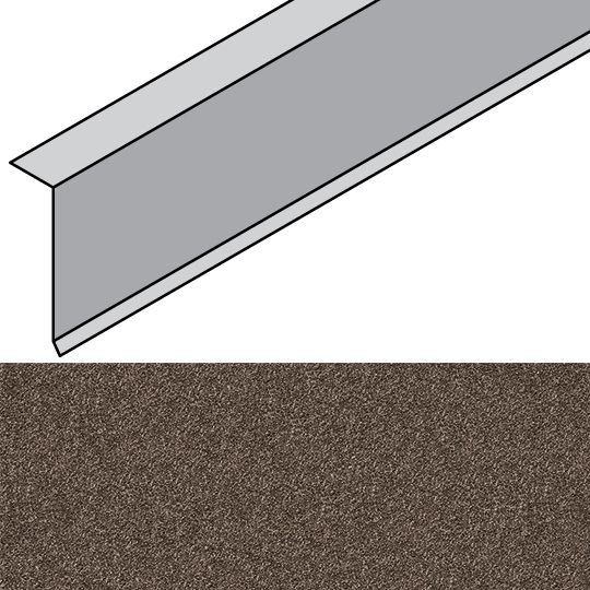 Unified Steel 3-1/2" x 79" Fascia — Metal Roofing — BORF31279GR