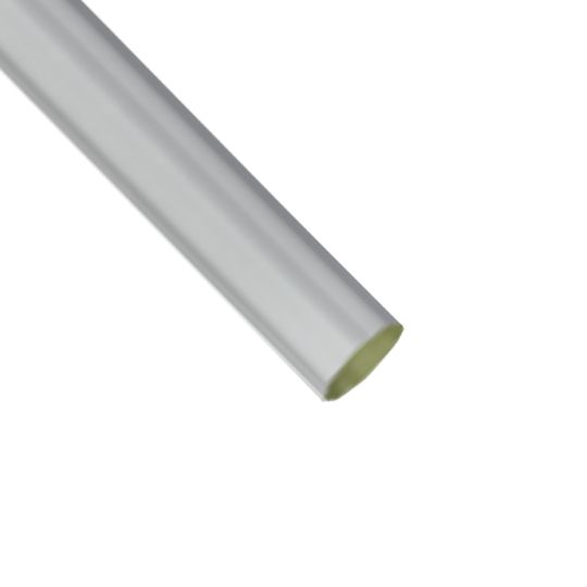 Berger Building Products 26 Gauge 5" x 10' Round Corrugated Galvanized Steel Downspout