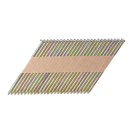 Grip-Rite 2-3/8" x .113" 8D 30° Paper Tape Clipped Head Nails - Carton of 2,500
